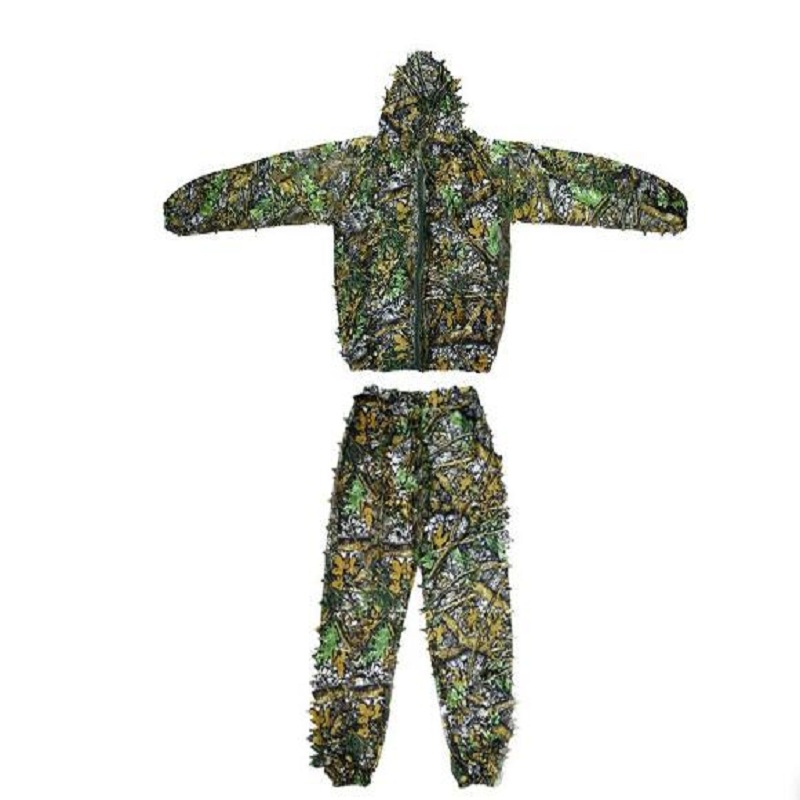 Outdoor Hunting Coat - 3D Hunting Clothes Sniper Airsoft Camouflage
