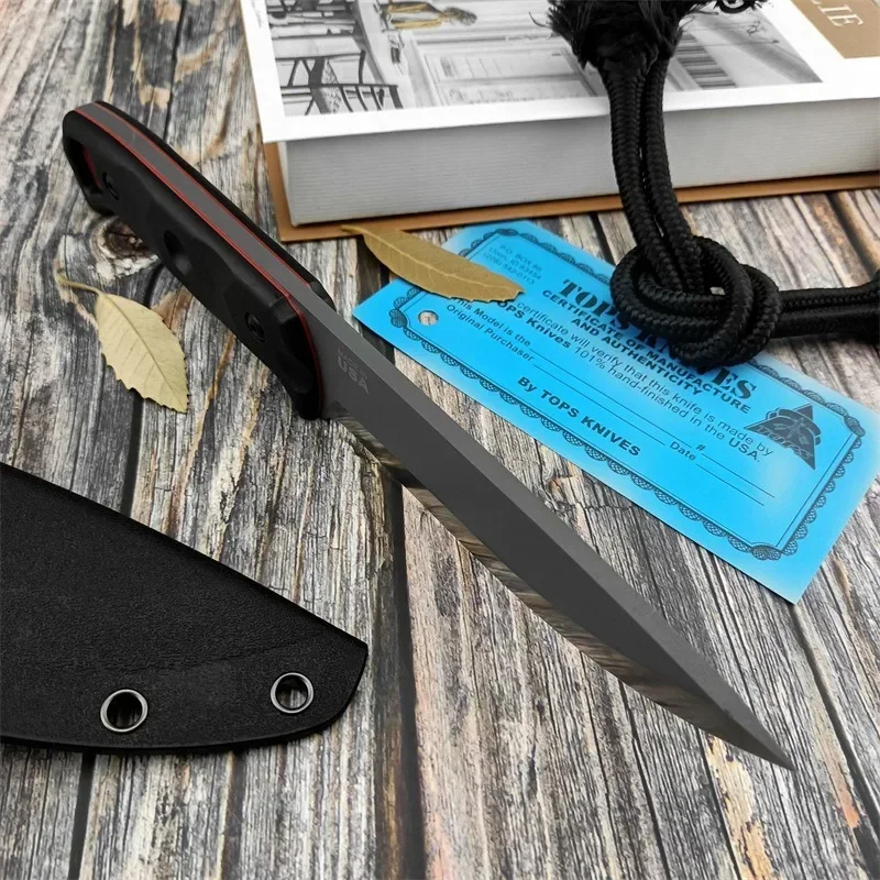 Portable D2 Steel Fixed Blade  - Knife Hunting Fixed Blade review and price