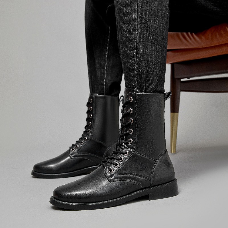 High-top Leather Boots Outdoor - Hunting Outdoor Boots review and price