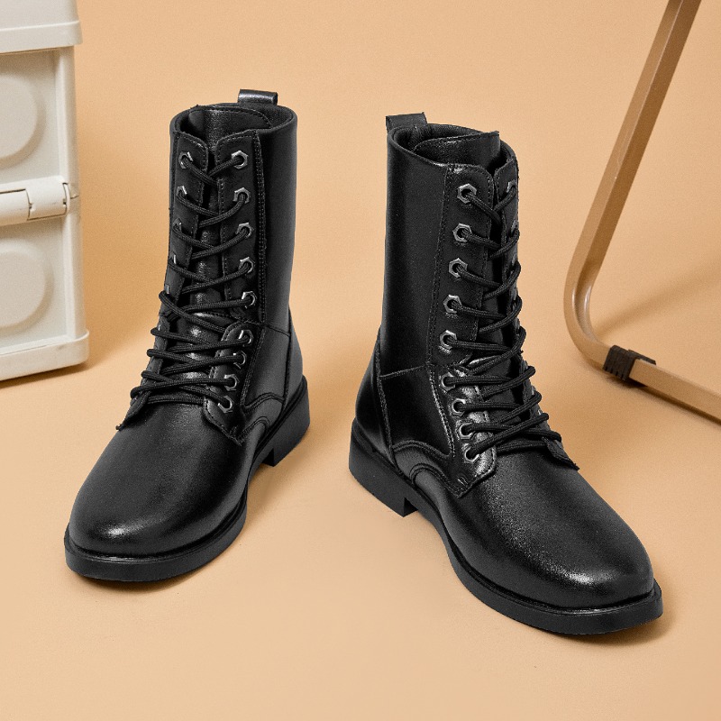 High-top Leather Boots Outdoor - Hunting Outdoor Boots review and price