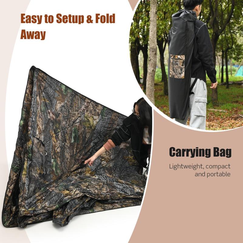 Portable Hunting Blind with Gr - Hunting & Outdoor Supplies Photos review and price