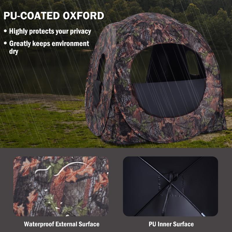 3 Person Pop Up Hunting Tent,  - Hunting & Outdoor Supplies Photos review and price