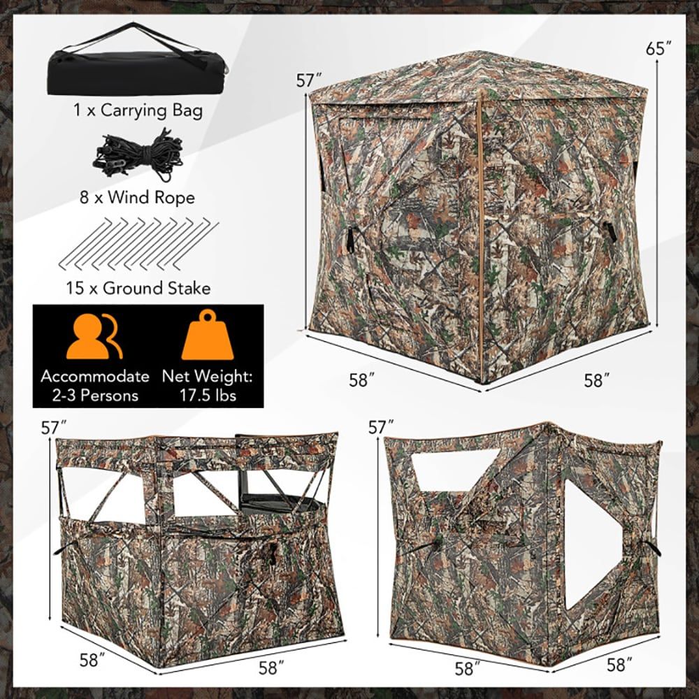 5-in-1 Detachable Hunting Blin - Hunting & Outdoor Supplies Photos review and price