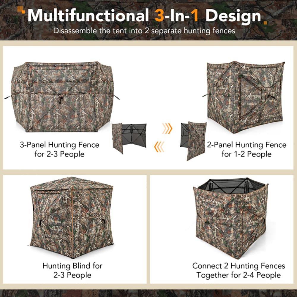 5-in-1 Detachable Hunting Blin - Hunting & Outdoor Supplies Photos review and price