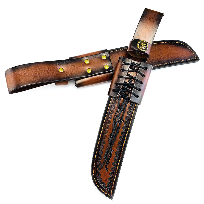 Genuine Cowhide Fixed Blade Kn - Knife Hunting Fixed Blade review and price