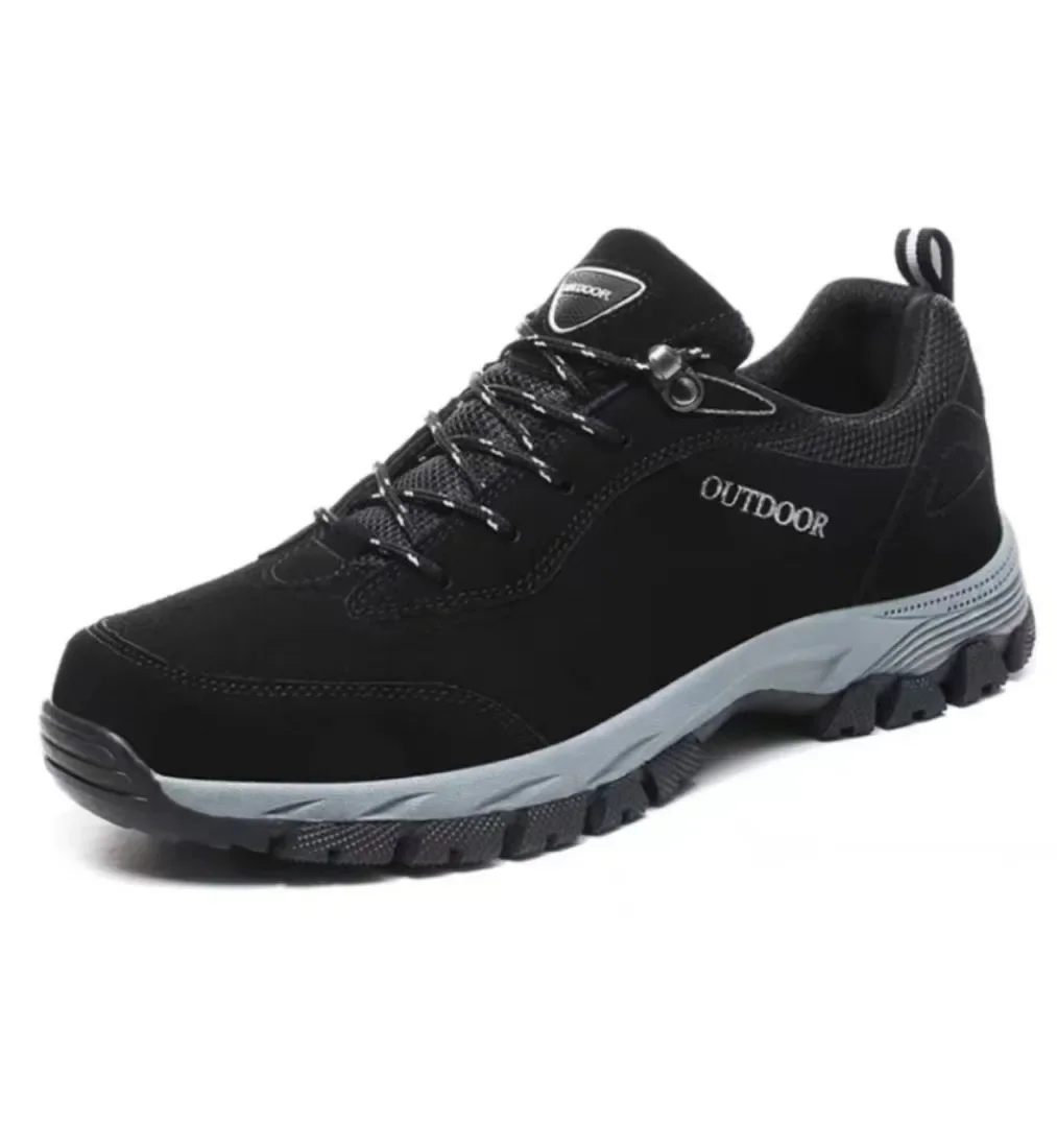 Men's Hiking Shoes Suede Leath - Hunting Outdoor Boots review and price
