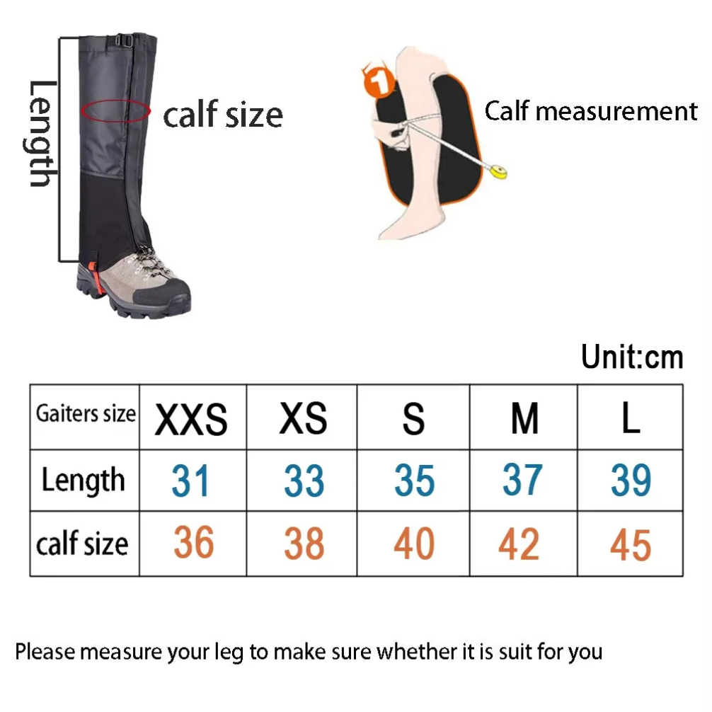 Waterproof Snow Leg Gaiters Hi - Hunting Outdoor Boots review and price
