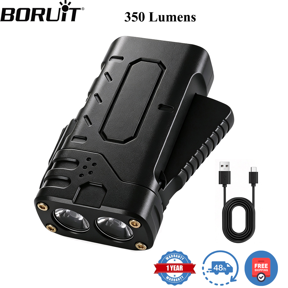 BORUIiT Hand Crank EDC LED Fla - Outdoor Hunting And Fishing review and price