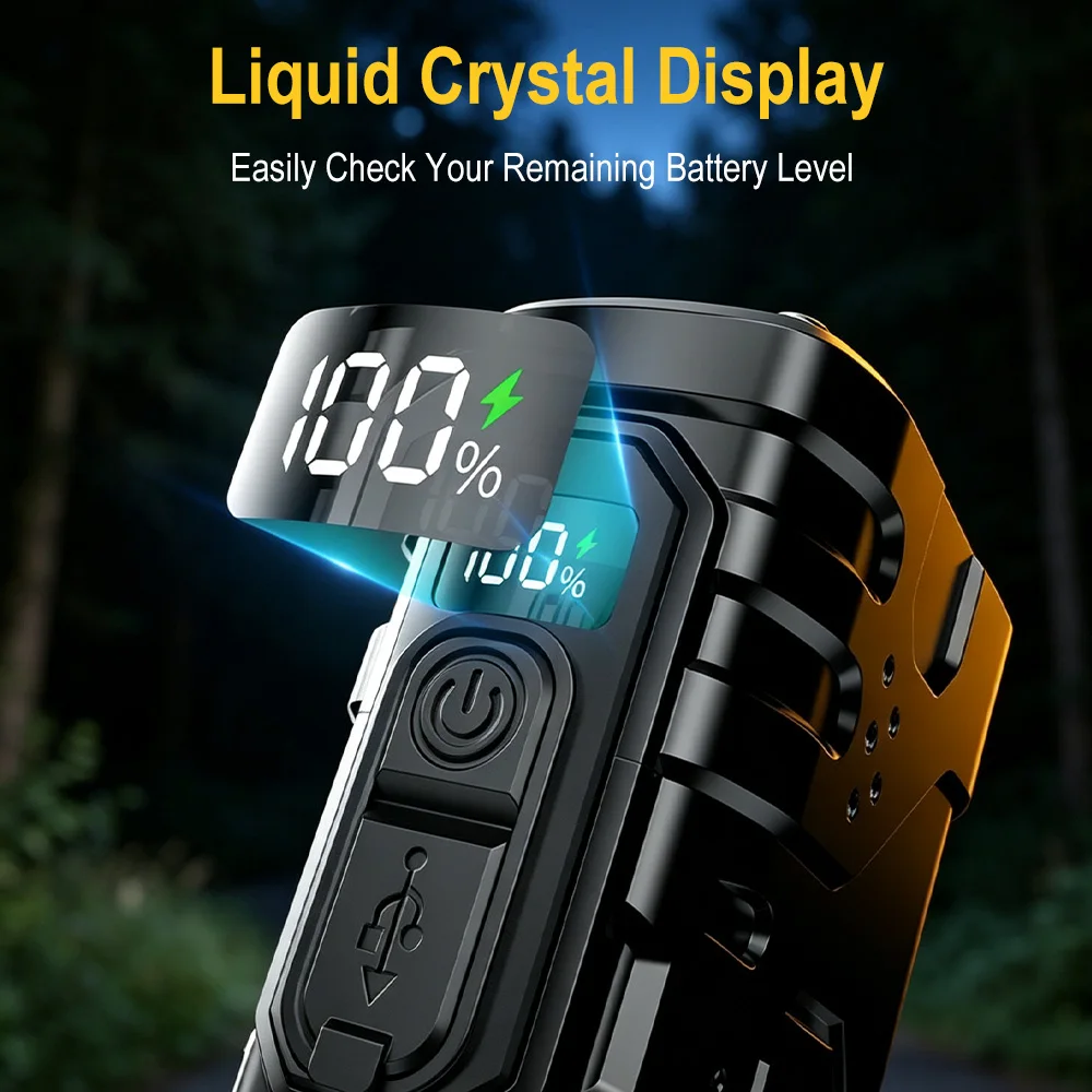 BORUIiT Hand Crank EDC LED Fla - Outdoor Hunting And Fishing review and price