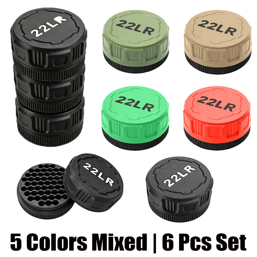 6Pcs Ammo Storage Box .22LR 55 - Hunting & Outdoor Supplies Photos review and price