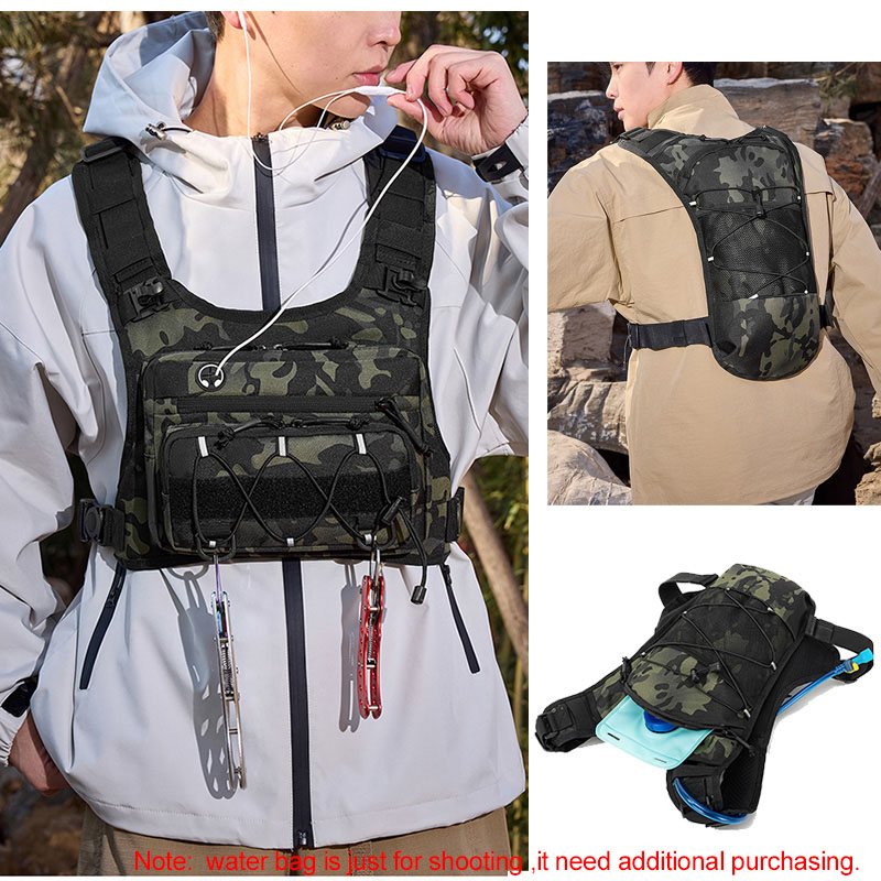 Tactical Bag Front Chest Rig V - Men'S Outdoor Hunting Jacket review and price