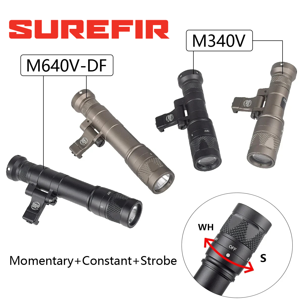 Surefir M600 M340 DF M640 SF F - Hunting And Outdoor Shop review and price
