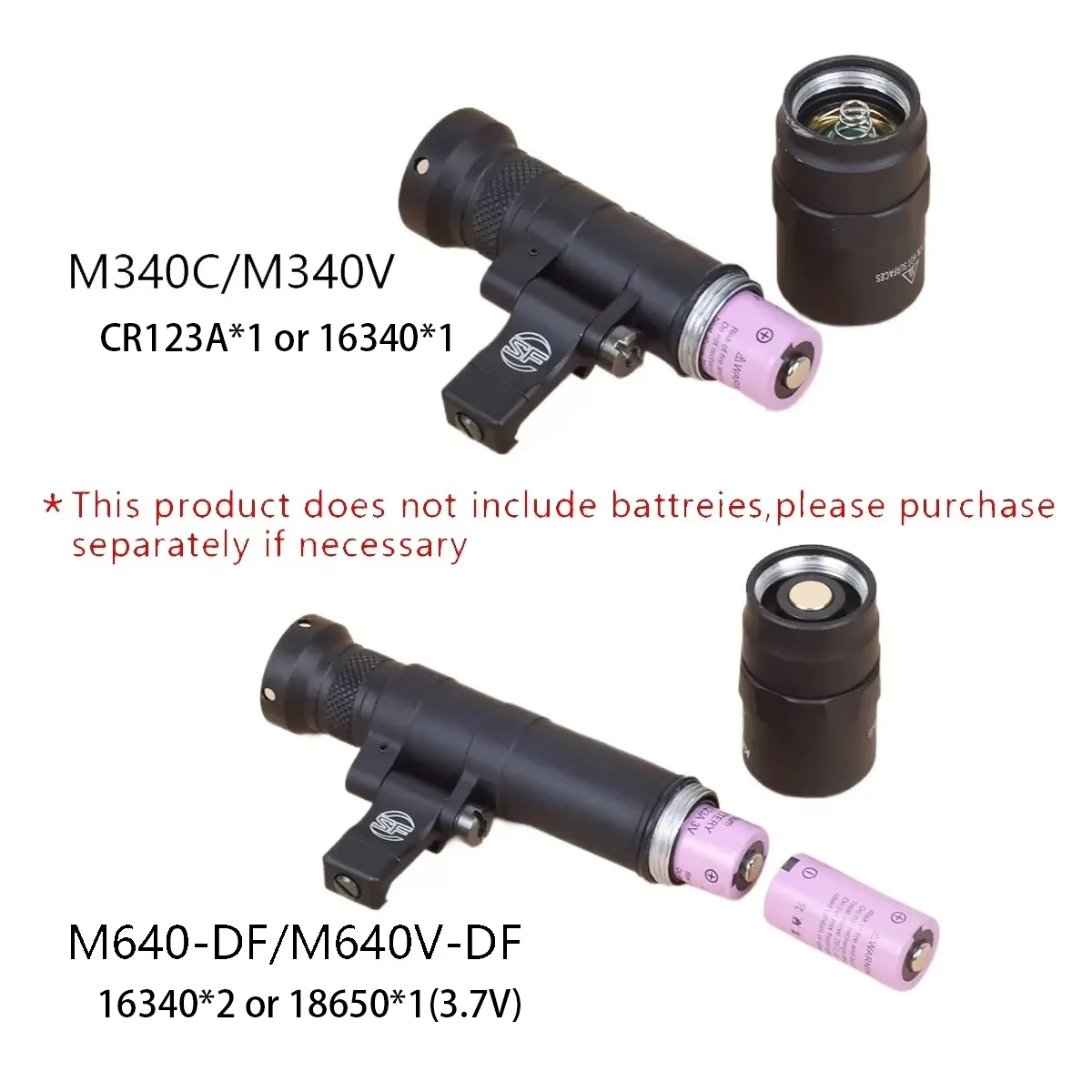 Surefir M600 M340 DF M640 SF F - Hunting And Outdoor Shop review and price