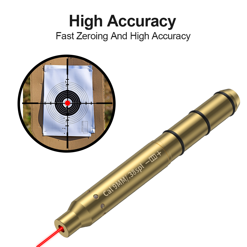 9MM/38SPL Red Laser Boresighte - Outdoor Hunting Range review and price